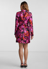 Y.A.S Twilight Garden Blazer Mini Dress, Blossom Pink