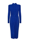 Y.A.S Olinda High Neck Plisse Maxi Dress, Surf the Web