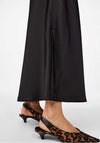 Y.A.S Pella Satin High Waisted Maxi Skirt, Black