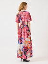 Y.A.S Delphi Floral Print Maxi Dress, Pink