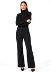 Y.A.S Victoria Flared Trousers, Black