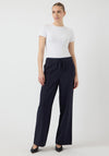 Y.A.S Tali Mid Waist Trouser, Navy