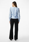 Y.A.S Phelia Jacquard Flower Top, Omphalodes
