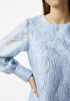 Y.A.S Phelia Jacquard Flower Top, Omphalodes