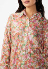 Y.A.S Kaia Sequin Floral Shirt, Sandshell