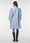 Y.A.S Phelia Jacquard Flower Shirt Dress, Omphalodes
