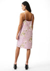 Y.A.S Elodie Sequins Floral Midi Dress, Rose Smoke