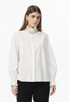 Y.A.S Manilla Embellished Long Sleeve Blouse, Star White