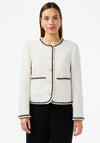 Y.A.S Frido Boucle Jacket, Star White