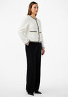 Y.A.S Frido Boucle Jacket, Star White