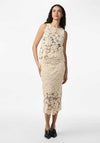 Y.A.S Lelu Crochet Midi Skirt, Birch