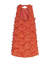 Y.A.S Dio Tassel Mini Dress, Cherry Tomato