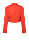 Y.A.S Tevana Short Tie Detail Blazer, Orange