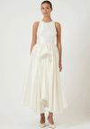 Y.A.S Ellina Gathered Full Skirt Long Dress, White