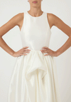 Y.A.S Ellina Gathered Full Skirt Long Dress, White