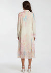 Y.A.S Florence Floral Print Midi Shirt Dress, Pink