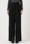 Y.A.S Riu Straight Leg Trousers, Black