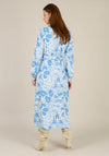 Yest Puck Essential Floral Print Dress, Blue