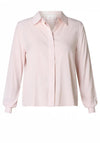 Yest Basic Button Up Shirt, Pink