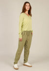 Yest V-Neck Long Sleeved Jumper, Green