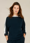 Yest Inaya Knitted Sweater, Navy