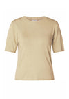 Yest Iman Casual T-Shirt, Beige