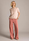 Yest Kassy Button Up Cardigan, Pink