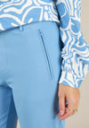 Yest Cornelia Essential Straight Leg Trousers, Blue
