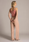 Yest Glitter Strap V-Neck Vest, Pink