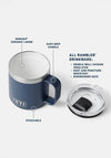 YETI Rambler 10oz Stackable Mug with Magslider Lid, Grey