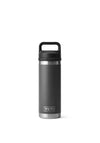 YETI Rambler 18oz Bottle with Chug Cap, Charcoal