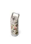 YETI Rambler 18oz Bottle with Straw Lid, Summer Camp Beige