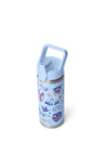 YETI Rambler 18oz Bottle with Straw Lid, Summer Camp Blue