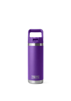 YETI Rambler 18oz Bottle with Straw Lid, Pace Purple