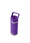 YETI Rambler 18oz Bottle with Straw Lid, Pace Purple