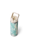 YETI Rambler 18oz Bottle with Straw Lid, Sea View Blue