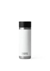 YETI Rambler 18oz Bottle with HotShot Cap, White