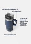 YETI Rambler 20oz Travel Mug with Stronghold Lid, Seafoam
