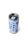 YETI Rambler 20oz Tumbler with Magslider Lid, Summer Camp Blue