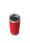YETI Rambler 20oz Tumbler with Magslider Lid, Red