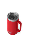 YETI Rambler 24oz Travel Mug with Magslider Lid, Red