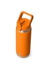 YETI Rambler 26oz Bottle with Straw Cap, Orange