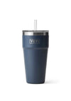 YETI Rambler 26oz Straw Cup, Navy