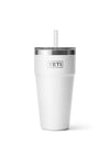 YETI Rambler 26oz Straw Cup, White