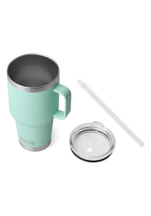 YETI Rambler 35oz Mug with Straw Lid, Seafoam
