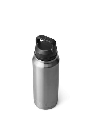 YETI Rambler 36oz Bottle with Chug Cap, Silver