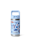 YETI Rambler JR Kids Bottle, Summer Camp Blue