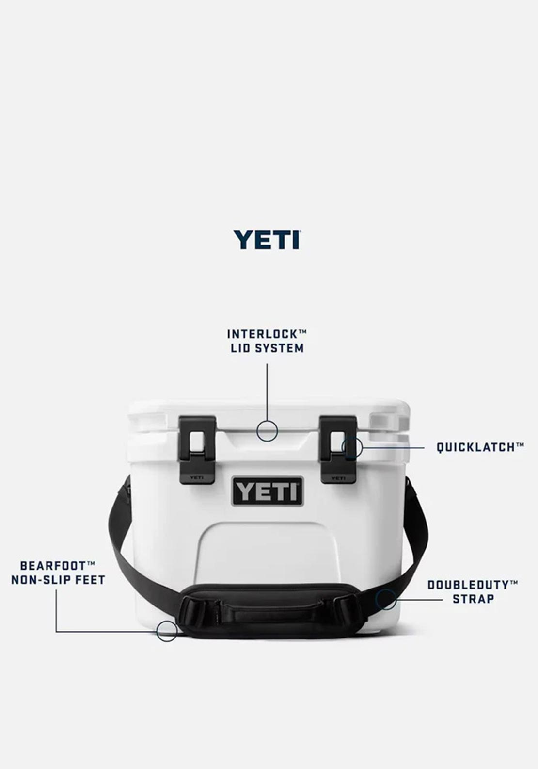 YETI Roadie 15 Cool Box, Navy