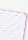Yop & Tom Contrast Lined A5 Notebook, Lilac & Mint