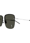 Yves Saint Laurent Ladies Monogram Lens Sunglasses, Black